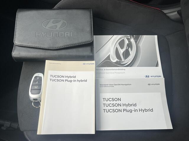 Hyundai TUCSON 1.6 T-GDI PHEV N Line 4WD / Vaste Trekhaak 13-polig (Trekgewicht 1.350kg) / Stuur- en Stoelverwarming / Stoelverkoeling / 360° Camera / Apple Carplay & Android Auto / Elektrische Achterklep / Climate Control / Adaptieve Cruise Control / Elektrisch Verste