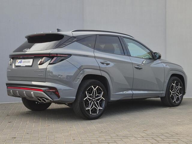 Hyundai TUCSON 1.6 T-GDI HEV N Line Edition Automaat / Fabrieksgarantie tot 02-2029 / Dealer onderhouden / Trekgewicht 1650 kg / Stoelverwarming / Achteruitrijcamera / cruise control adaptief / Climate control/ Keyless Entry/Start /