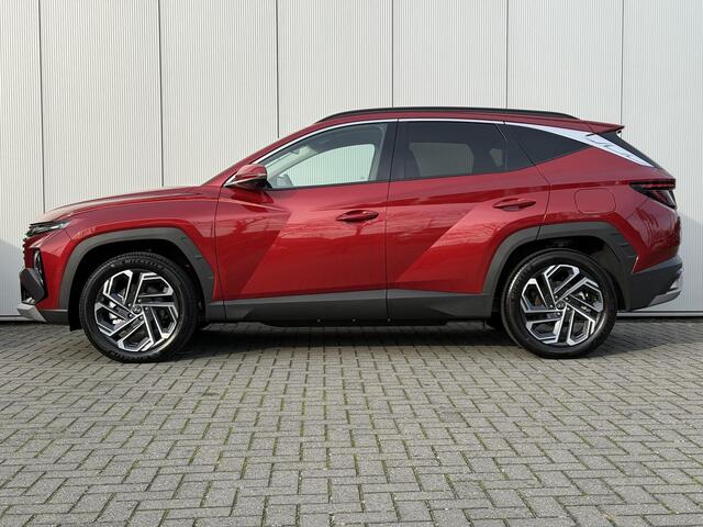 Hyundai TUCSON 1.6 T-GDI PHEV Premium / 4000 Voordeel / Zwart Leder / Navigatie / 360 Camera / Memory Seat / Stoelverkoeling / Stoelverwarming Voor + Achter / Stuurverwarming / KRELL Audio /