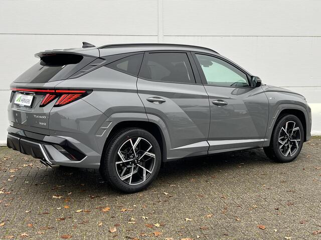 Hyundai TUCSON 1.6 T-GDI HEV N Line Sky / Achterbank verwarmd / Apple Carplay/Android Auto / Panoramadak / Ski luik /