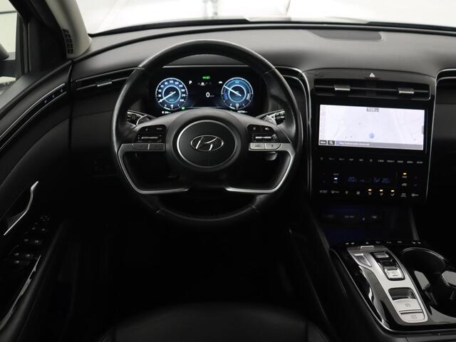 Hyundai TUCSON 1.6 T-GDI PHEV Premium Sky 4WD | Panoramadak | Stoelventilatie | Leder | 360 Camera | Adaptive cruise | Carplay | Achterbankverwarming | Navigatie | Keyless | Full LED | Memory | Plug In