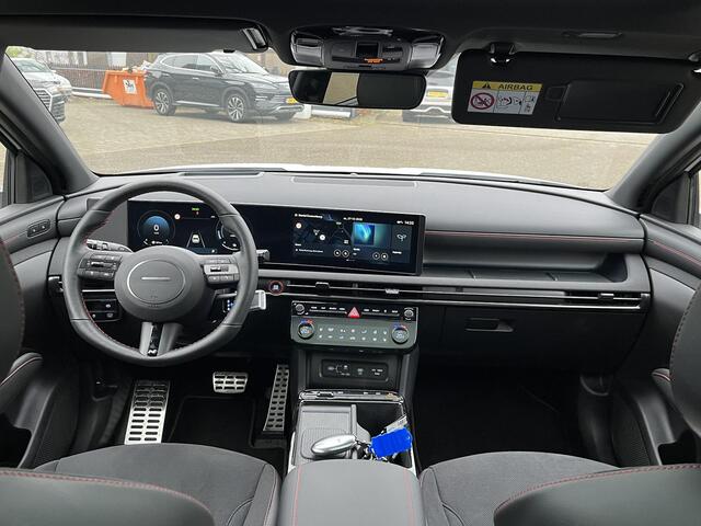 Hyundai TUCSON 1.6 T-GDI HEV N Line Sky VAN: 54.095,- VOOR: 42.877,- UW EINDEJAARSVOORDEEL: 11.218,- EURO ORIG. NL AUTO 09-2025 NIEUWPRIJS: 54.095,- EURO.