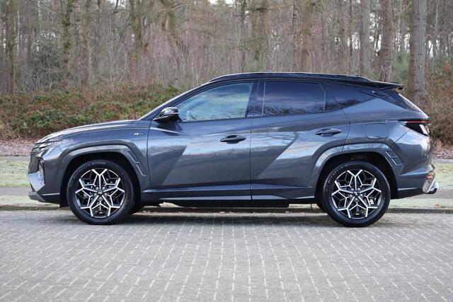 Hyundai TUCSON 1.6 T-GDI PHEV N Line 4WD Adap Cruise | Keyless | 360 camera | Afn. trekhaak | Stoelverw. en -ventilatie | Stuurverwarm | Carplay | Premium Audio | DAB | Elektr. Stoelen | Etc.