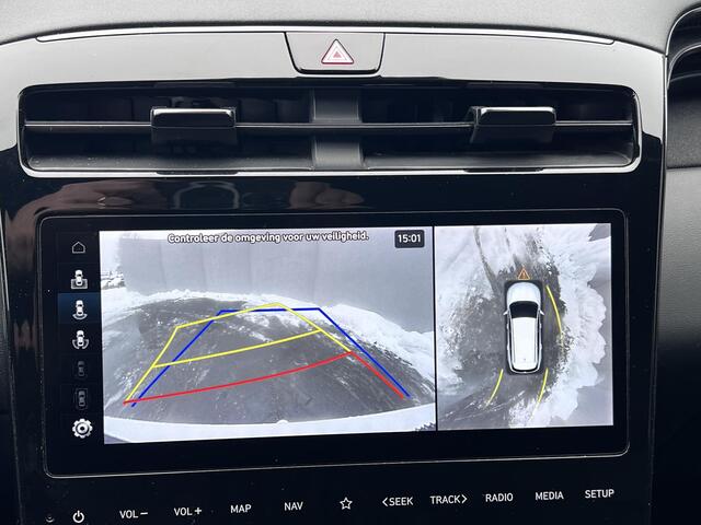 Hyundai TUCSON 1.6 T-GDI HEV N Line Automaat / Trekhaak 1.650 kg / Navigatie / Stoelventilatie / Stuur-, stoel- & achterbankverwarming / Elektrische klep en stoelen / Apple Carplay Android / 19" LM wielen /