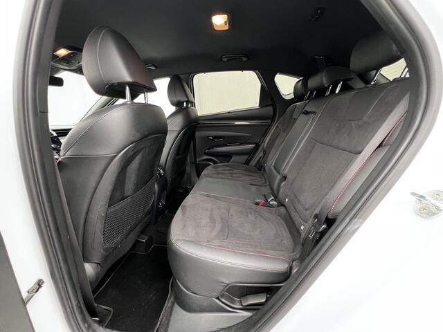 Hyundai TUCSON 1.6 T-GDI HEV N Line Automaat / Trekhaak 1.650 kg / Navigatie / Stoelventilatie / Stuur-, stoel- & achterbankverwarming / Elektrische klep en stoelen / Apple Carplay Android / 19" LM wielen /