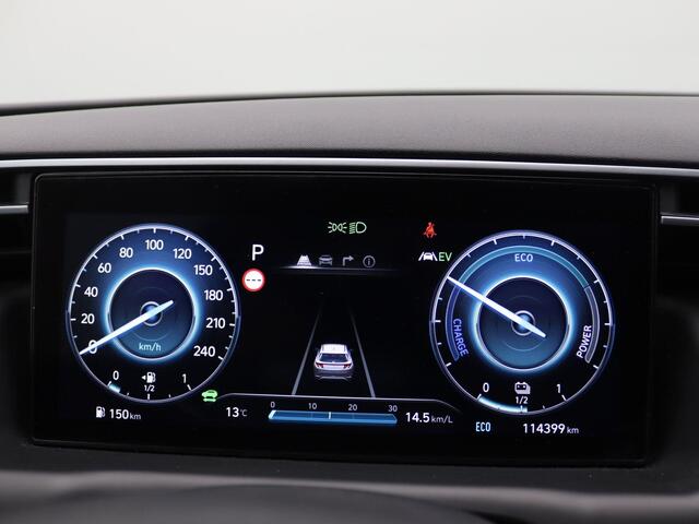 Hyundai TUCSON 1.6 T-GDI HEV Premium 230PK AUT. Trekhaak, Adaptieve Cruise Controle, Leder, Dodehoekcamera's, Stoel-Stuurverwarming, Stoelkoeling, Elektr. Achterklep, 19" LM, Keyless