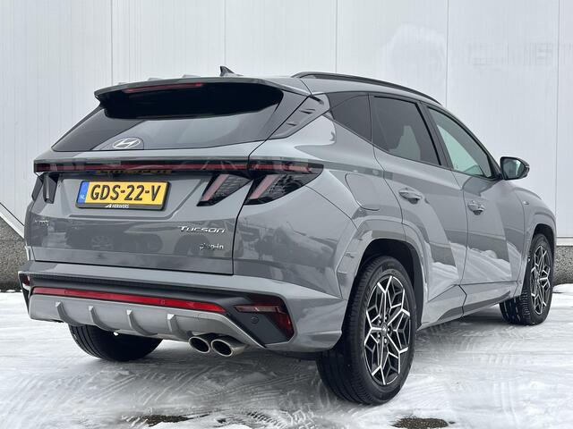 Hyundai TUCSON 1.6 T-GDI PHEV N Line 4WD Alcantara interieur / Navigatie / Stoelverwarming + verkoeling + verwarmd stuurwiel / 19 inch LMV / Adaptief cruise control.
