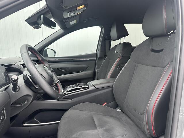 Hyundai TUCSON 1.6 T-GDI PHEV N Line 4WD Alcantara interieur / Navigatie / Stoelverwarming + verkoeling + verwarmd stuurwiel / 19 inch LMV / Adaptief cruise control.