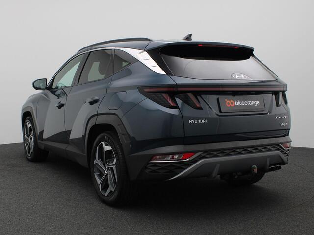 Hyundai TUCSON 1.6 T-GDI PHEV Premium 4WD 265PK SOH 100%, Trekhaak, 360gr. Camera, 19" LM Velgen, Dodehoekcamera's, Memorystoel, Navi, Keyless, Stoel-Stuurverwarming