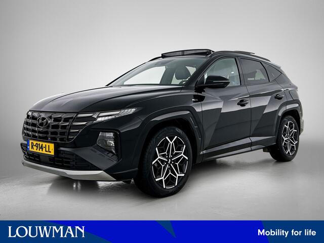 Hyundai TUCSON 1.6 T-GDI HEV N Line Sky | Panoramadak | Trekhaak | Stoelkoeling |