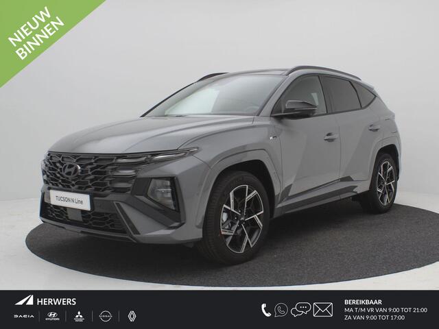 Hyundai TUCSON 1.6 T-GDI HEV N Line / ¤ 2.500,- Voordeel Op Nieuwprijs / Rijklaarprijs / Direct Leverbaar /