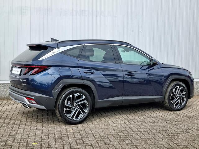 Hyundai TUCSON 1.6 T-GDI HEV Premium M26 / ¤ 2.500,- Voordeel Op Nieuwprijs / Rijklaarprijs / Direct Leverbaar / 1510KG Trekgewicht / Full Option / Zwarte Lederen interieur/ Navigatie / 360 Camera / Memory Seat / Stoelverkoeling / Stoelverwarming Voor + Achter / Stuurve