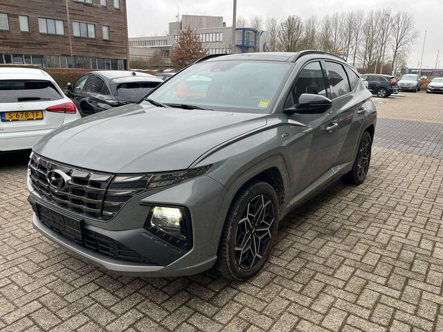 Hyundai TUCSON 1.6 T-GDI PHEV N Line Sky 4WD | Panoramadak | Dealer onderhouden | Stoelverwarming/koeling | Achteruitrijcamera | Adaptive cruise control | KRELL Audio