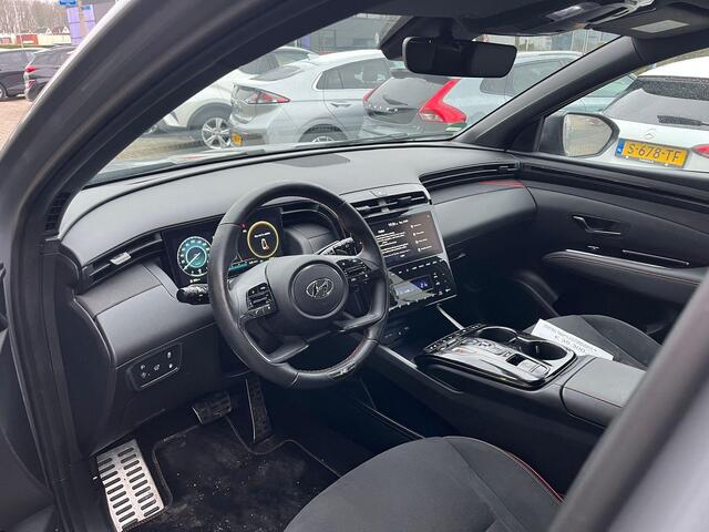 Hyundai TUCSON 1.6 T-GDI PHEV N Line Sky 4WD | Panoramadak | Dealer onderhouden | Stoelverwarming/koeling | Achteruitrijcamera | Adaptive cruise control | KRELL Audio