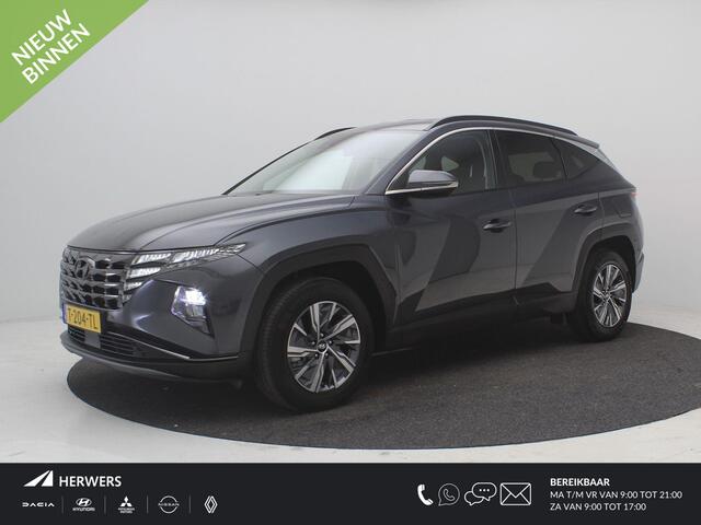 Hyundai TUCSON 1.6 T-GDI HEV Comfort AUTOMAAT / Navigatie / NL Auto / Apple CarPlay & Android Auto / 1650KG Trekgewicht / Achteruitrijcamera / 1ste Eigenaar / Climate control / Adaptieve Cruise control / Stoelverwarming / Dealeronderhouden /