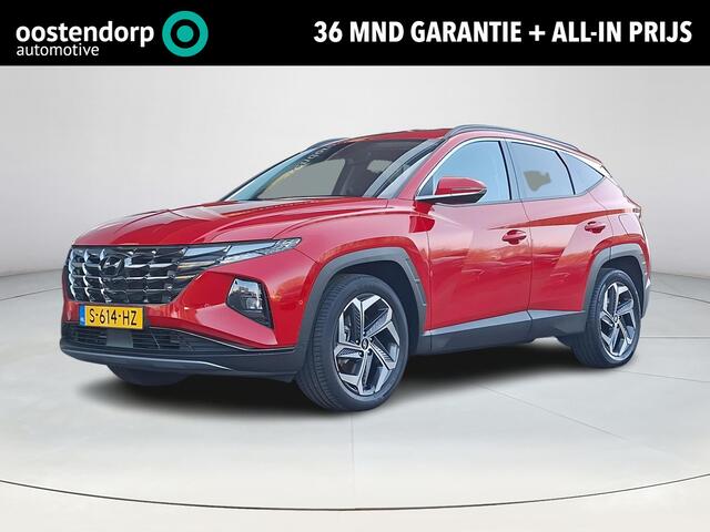 Hyundai TUCSON 1.6 T-GDI HEV Premium | Apple Carplay/Android Auto | 360 graden camera | Stoelverwarming/Verkoeling | Adaptief Cruise Control | Elektrische achterklep |