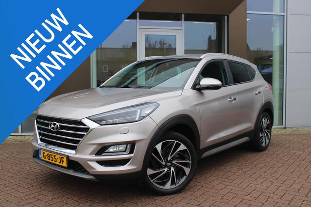 Hyundai TUCSON 1.6 T-GDI 177pk Premium Automaat Leer Airco Navi Camera Trekhaak VOL!!!! dealer onderhouden