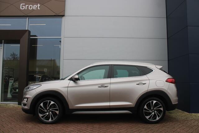 Hyundai TUCSON 1.6 T-GDI 177pk Premium Automaat Leer Airco Navi Camera Trekhaak VOL!!!! dealer onderhouden