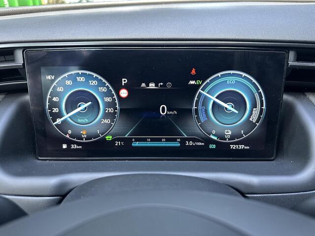 Hyundai TUCSON 1.6 T-GDI PHEV N Line 4WD / tot 10-2026 Fabrieksgarantie / Dealer onderhouden / Trekgewicht 1.350 Kg / Accu SoH 100% / Camera / Adaptief CC / Stuur- en Stoelverwarming / Elektrische klep / Apple Carplay Android Auto /