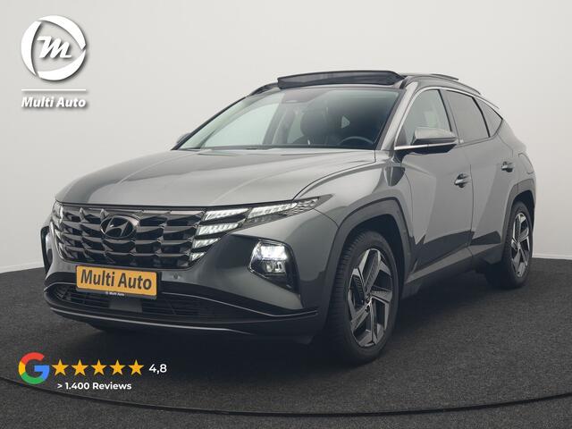 Hyundai TUCSON 1.6 T-GDI Premium Sky 4WD Plug In Hybrid 265pk Dealer O.H PHEV | Panodak | Adaptive Cruise | Lederen Zetels Memory & Ventilatie | Krell Premium Sound | Camera | Keyless | BLIS | 19"L.M | Apple Carplay | Virtual |