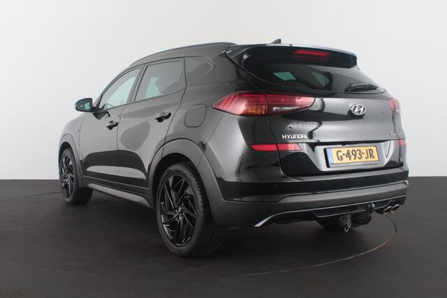 Hyundai TUCSON 1.6 T-GDI N-Line 177pk/Trekhaak/360°/Phantom Black/19inch/Automaat/All season banden...