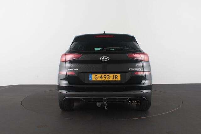 Hyundai TUCSON 1.6 T-GDI N-Line 177pk/Trekhaak/360°/Phantom Black/19inch/Automaat/All season banden...