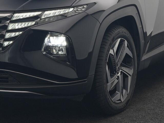 Hyundai TUCSON 1.6 T-GDI Premium Sky 4WD Plug In Hybrid 265pk Dealer O.H. PHEV | Panodak | Adaptive Cruise | Camera | Krell Audio | Lederen Sportstoelen Memory & Ventilatie | Stoelen & Stuur Verwarmd | Keyless | Blis | Navigatie | DAB |