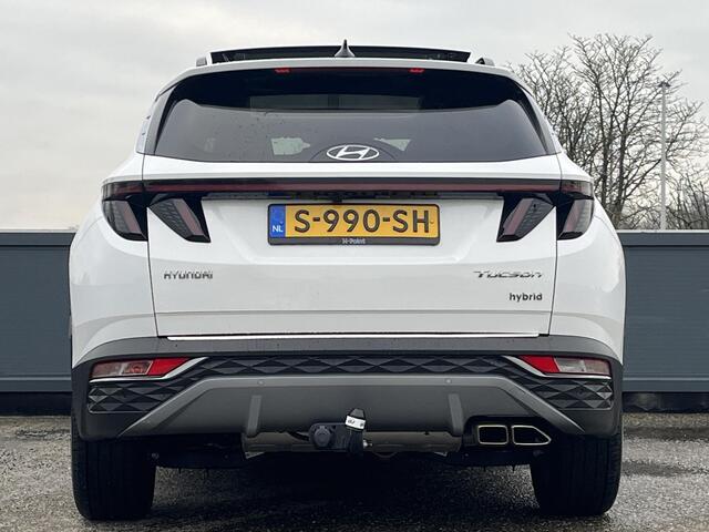 Hyundai TUCSON Premium Sky 1.6 T-GDI HEV 230pk | SCHUIFKANTELDAK | LEDEREN BEKLEDING | STOELVENTILATIE & VERWARMING | BLIND SPOT CAMERA | NED. AUTO |