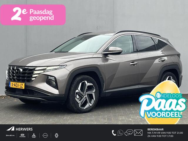Hyundai TUCSON 1.6 T-GDI PHEV Comfort Smart 4WD / Vaste Trekhaak 13-polig (Trekgewicht 1.350kg) / Achteruitrijcamera / Stuur- en Stoelverwarming / Climate Control / Adaptieve Cruise Control / Apple Carplay & Android Auto / Keyless Entry & Start / Navigatie full map / E