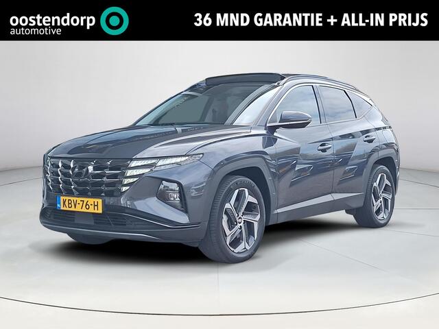 Hyundai TUCSON 1.6 T-GDI HEV Premium Sky | Panoramisch schuif/kantel dak | Apple Carplay/Android Auto | Stoelverwarming/verkoeling | Elektrische achterklep | Elektrische verstelbare stoelen met geheugen |