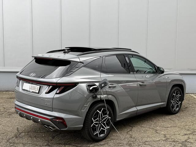 Hyundai TUCSON 1.6 T-GDI PHEV N Line Sky 4WD Automaat Panodak 19 Inch Krell Leder Alcantara 360 Camera Stoelventilatie