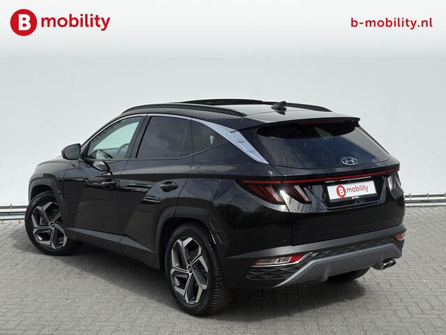 Hyundai TUCSON 1.6 T-GDI HEV Premium Sky Trekhaak 1650kg Panoramadak | Stoelventilatie/Verwarming | Leer | Achteruitrijcamera | DAB Audio