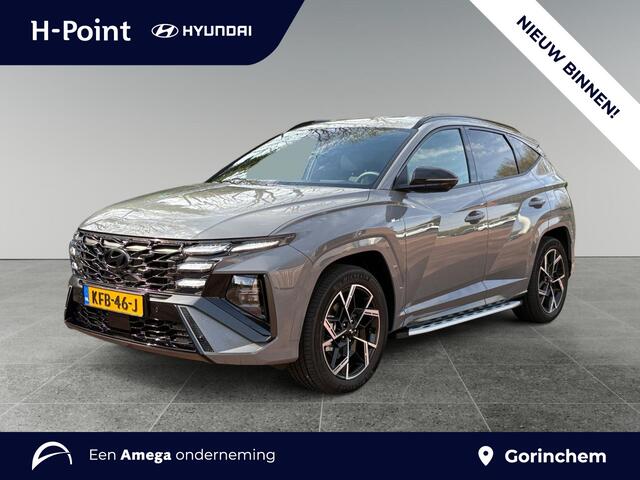 Hyundai TUCSON N Line 1.6 T-GDI PHEV 252pk | ¤3.030 KORTING | A. ACHTERKLEP | 360° CAMERA | STOELVERW. | SIDE BARS |