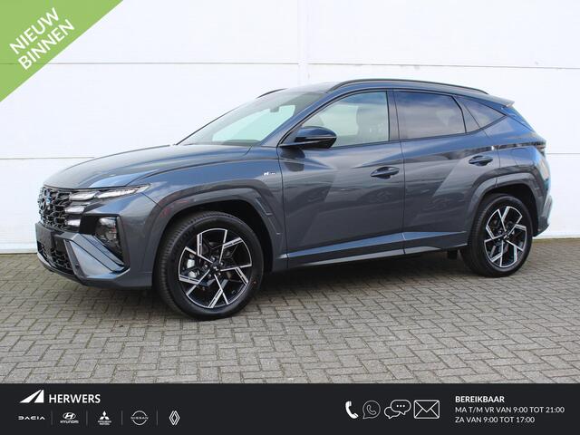 Hyundai TUCSON 1.6 T-GDI PHEV N Line Sky / ¤5000,- Voordeel / Panoramadak / Stoelverkoeling / Stoelverwarming Voor + Achter / Stuurverwarming / 360 Camera / Elek. Bedienbare Voorstoelen / Memory Seat /