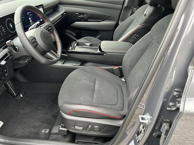 Hyundai TUCSON 1.6 T-GDI HEV N Line | Apple Carplay/Android Auto | Stoelverwarming/verkoeling | elektrische achterklep | 360 graden camera | Krell premium soundsysteem | elektrische verstelbare stoelen met geheugen | Rijklaarprijs |