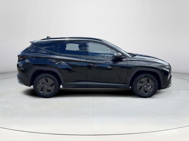 Hyundai TUCSON 1.6 T-GDI PHEV Pure Edition | Uit voorraad leverbaar! | Stoel en stuur verwarming | Navigatie| Zwarte 17 inch lichtmetalen wielen | Apple carplay | Android auto
