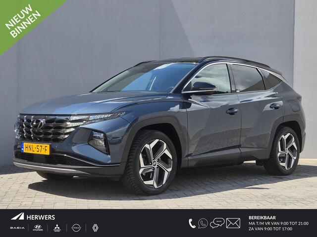Hyundai TUCSON 1.6 T-GDI PHEV Premium 4WD / Dealer onderhouden / All season banden / Elektrische achterklep / Stuur- Stoel & Achterbank verwarming / Trekgewicht 1350 kg / Stoelventilatie / Adaptief cruise control / Rondomzicht camera / Apple Carplay Android Auto / Keyle
