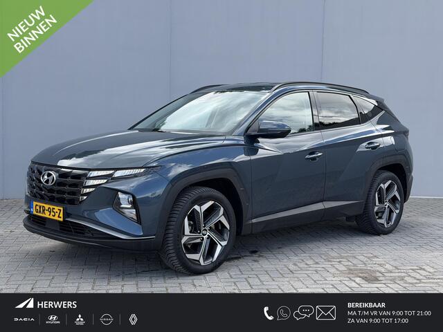 Hyundai TUCSON 1.6 T-GDI PHEV Comfort Smart 4WD / Dealer Onderhouden / Fabrieksgarantie tot 9-2028 / Navigatie / Adaptieve Cruise / Stoel & Stuurwiel Verwarming / Keyless /