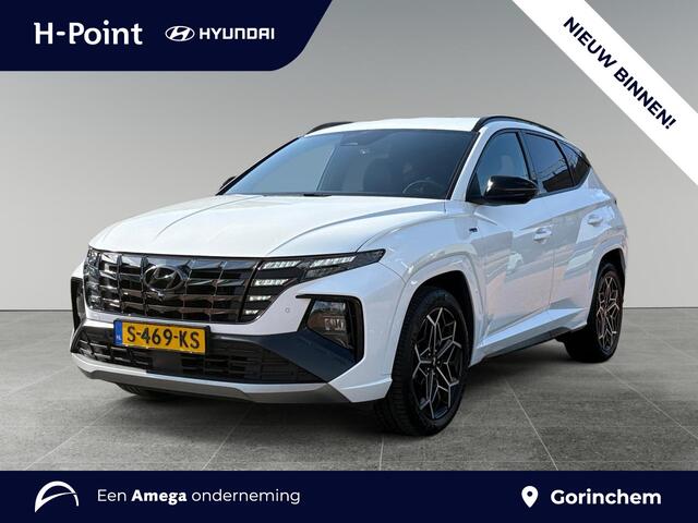Hyundai TUCSON 1.6 T-GDI 230pk HEV N Line | TREKHAAK | 360° CAMERA | STOELVERW. V + A | STOELVERKOELING | ADAPTIVE CRUISE | ALCANTARA BEKLEDING | 1650KG TREKVERMOGEN |