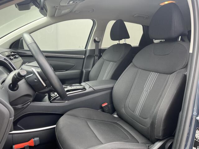 Hyundai TUCSON 1.6 T-GDI HEV Comfort / Trekhaak (1.650KG) / Adaptief Cruise Control / Stoelverwarming / Led Lampen / Achteruitrijcamera / Parkeer Sensoren Voor & Achter / Apple Carplay&Android Auto / Navigatie /