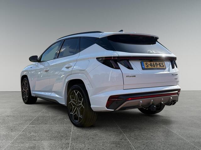 Hyundai TUCSON N Line 1.6 T-GDI HEV 230pk | TREKHAAK | 360° CAMERA | STOELVERW. V + A | STOELVERKOELING | ADAPTIVE CRUISE | ALCANTARA | 1650KG TREKVERMOGEN |