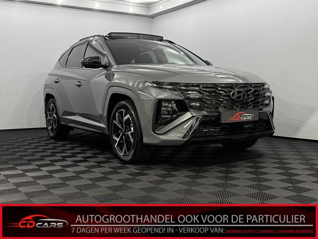 Hyundai TUCSON 1.6 T-GDI PHEV Premium N-line Sky Pano, Half leder, 360 Camera, Navi, Winterpakket, Head-up display, Elektrische achterklep, 5 jaar garantie