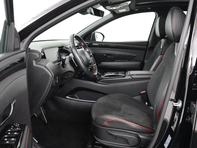 Hyundai TUCSON 1.6 T-GDI PHEV N Line Sky 4WD | Panoramadak | Stoelverwarming | Leder/Alcantara | Camera | Adaptive cruise | Carplay | Full LED | Stuurverwarming | Keyless | Plug In