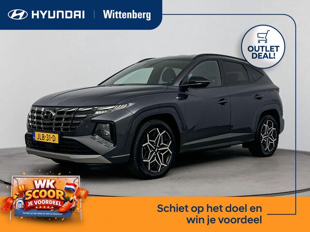 Hyundai TUCSON 1.6 T-GDI PHEV N Line 4WD | Navigatie | Apple carplay en Android Auto | Parkeer sensoren voor en achter | Krell audio |