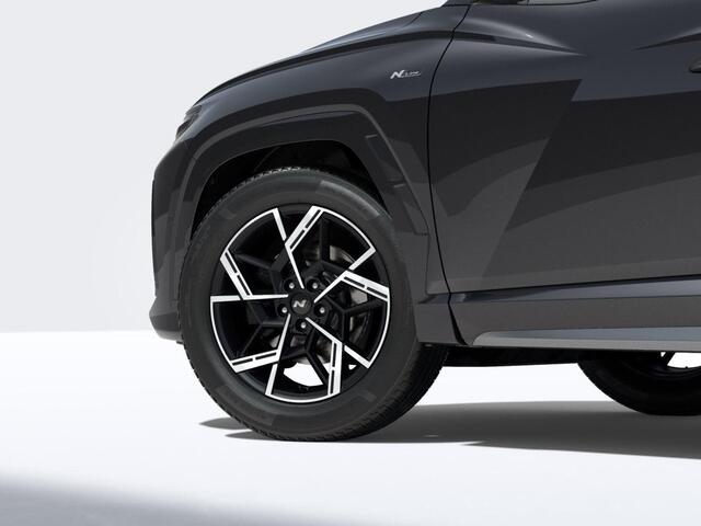 Hyundai TUCSON 1.6 T-GDI HEV N Line | 360° CAMERA | STOELVERW. V + A | STOELVERKOELING | ADAPTIVE CRUISE | HEAD-UP DISPPLAY | APPLE CARPLAY / ANDROID AUTO | NAVI | ELEKTRISCHE STOELVERSTELLING | MEMORY |