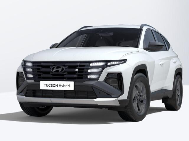 Hyundai TUCSON 1.6 T-GDI HEV Pure Edition | BLACK PACK | DODEHOEKDETECTIE | STOEL + STUUR VERWARMING | CLIMA | NAVI |