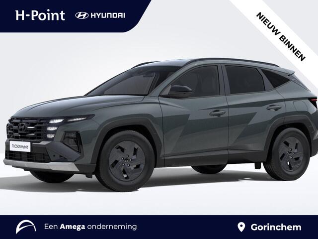 Hyundai TUCSON 1.6 T-GDI HEV Pure Edition | BLACK PACK | DODEHOEKDETECTIE | STOEL + STUUR VERWARMING | CLIMA | NAVI |