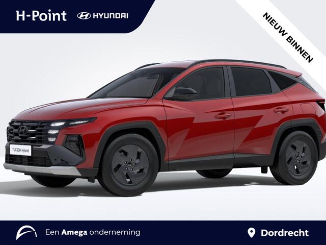 Hyundai TUCSON 1.6 T-GDI HEV Pure Edition | BLACK PACK | DODEHOEKDETECTIE | STOEL + STUUR VERWARMING | CLIMA | NAVI |