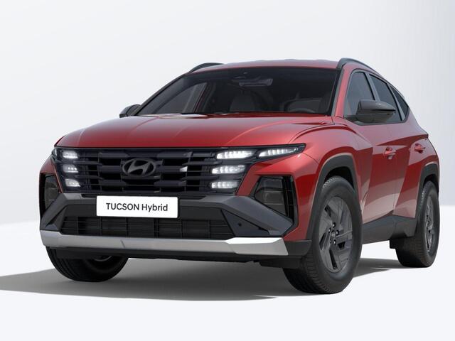 Hyundai TUCSON 1.6 T-GDI HEV Pure Edition | BLACK PACK | DODEHOEKDETECTIE | STOEL + STUUR VERWARMING | CLIMA | NAVI |