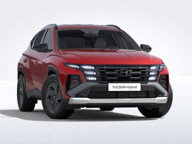 Hyundai TUCSON 1.6 T-GDI HEV Pure Edition | BLACK PACK | DODEHOEKDETECTIE | STOEL + STUUR VERWARMING | CLIMA | NAVI |